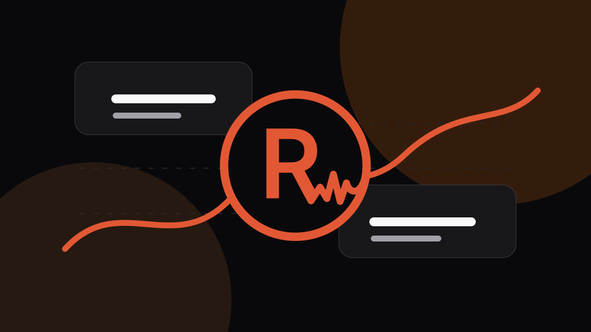 Autorec illustration: a desktop recording a meeting locally with a waveform and privacy lock