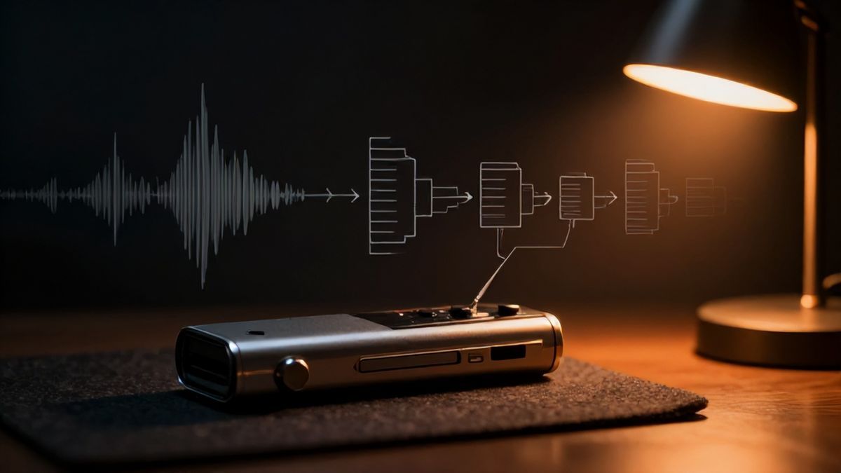 Autorec photoreal hero image for business article: Interview Recording for UX Researchers and Product Teams